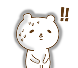 Cute lovely bear ver2 sticker #11504265