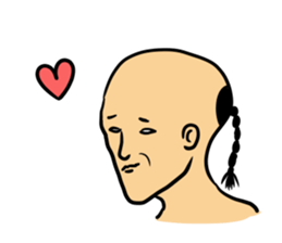 Physial Beauty!! Baldnessman stickers sticker #11504453