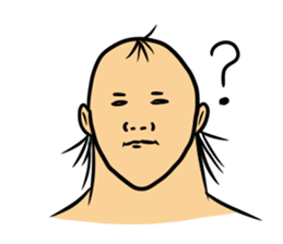 Physial Beauty!! Baldnessman stickers sticker #11504459