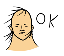 Physial Beauty!! Baldnessman stickers sticker #11504482