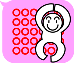 moji moji power! sticker #11504508