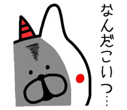 Demon rabbit sticker #11505131