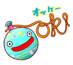 Everyday of japanese water balloon. sticker #11505170