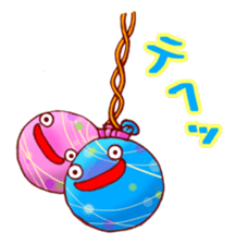 Everyday of japanese water balloon. sticker #11505172