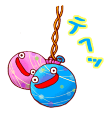 Everyday of japanese water balloon. sticker #11505172