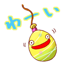 Everyday of japanese water balloon. sticker #11505182