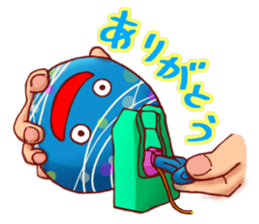 Everyday of japanese water balloon. sticker #11505184