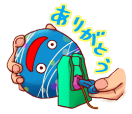 Everyday of japanese water balloon. sticker #11505184