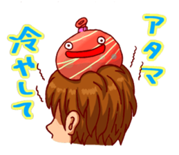 Everyday of japanese water balloon. sticker #11505188