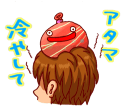 Everyday of japanese water balloon. sticker #11505188