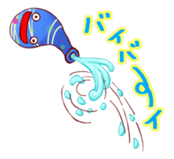 Everyday of japanese water balloon. sticker #11505194