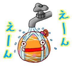 Everyday of japanese water balloon. sticker #11505195