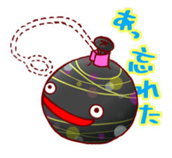 Everyday of japanese water balloon. sticker #11505197