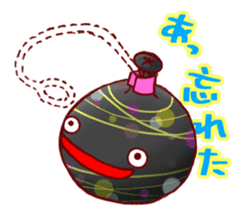 Everyday of japanese water balloon. sticker #11505197
