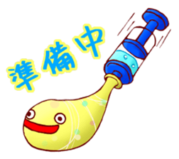 Everyday of japanese water balloon. sticker #11505200