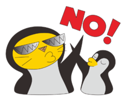 Alfred the cat 3 sticker #11505218