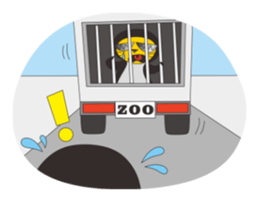 Alfred the cat 3 sticker #11505229