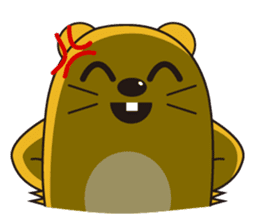 Super cute U!FU & HAPPI sticker #11505460