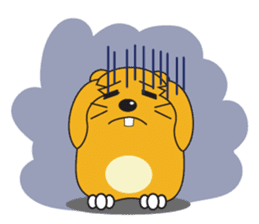 Super cute U!FU & HAPPI sticker #11505465