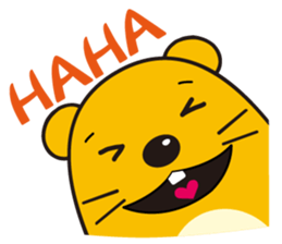 Super cute U!FU & HAPPI sticker #11505467