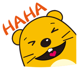 Super cute U!FU & HAPPI sticker #11505467