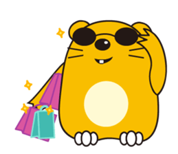 Super cute U!FU & HAPPI sticker #11505475