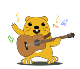 Super cute U!FU & HAPPI sticker #11505478