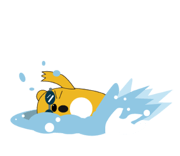 Super cute U!FU & HAPPI sticker #11505480