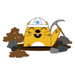 Super cute U!FU & HAPPI sticker #11505481