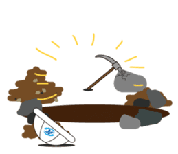 Super cute U!FU & HAPPI sticker #11505482