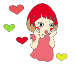 NICE GUYS WHO HAVE CUTE MASHROOM CUT sticker #11505730