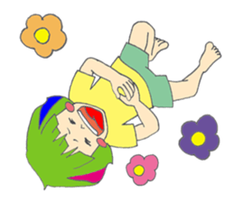 NICE GUYS WHO HAVE CUTE MASHROOM CUT sticker #11505733