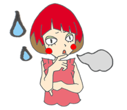 NICE GUYS WHO HAVE CUTE MASHROOM CUT sticker #11505736