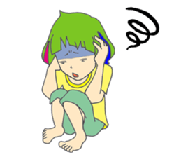 NICE GUYS WHO HAVE CUTE MASHROOM CUT sticker #11505737