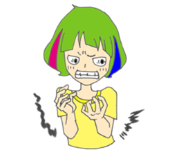 NICE GUYS WHO HAVE CUTE MASHROOM CUT sticker #11505743