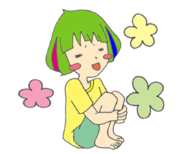 NICE GUYS WHO HAVE CUTE MASHROOM CUT sticker #11505745