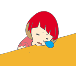 NICE GUYS WHO HAVE CUTE MASHROOM CUT sticker #11505746