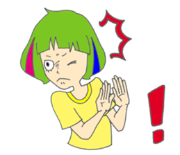 NICE GUYS WHO HAVE CUTE MASHROOM CUT sticker #11505747