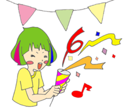 NICE GUYS WHO HAVE CUTE MASHROOM CUT sticker #11505755