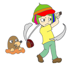 NICE GUYS WHO HAVE CUTE MASHROOM CUT sticker #11505758