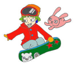 NICE GUYS WHO HAVE CUTE MASHROOM CUT sticker #11505759