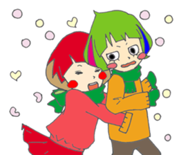 NICE GUYS WHO HAVE CUTE MASHROOM CUT sticker #11505765