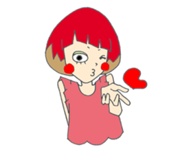 NICE GUYS WHO HAVE CUTE MASHROOM CUT sticker #11505766