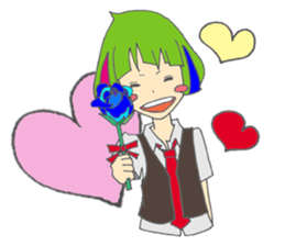 NICE GUYS WHO HAVE CUTE MASHROOM CUT sticker #11505767