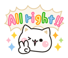 Cat to concern(Contact ver.) sticker #11506127