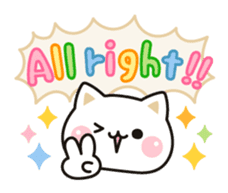 Cat to concern(Contact ver.) sticker #11506127