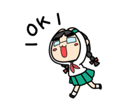 The daily SE Aoi of the engineer woman sticker #11506253