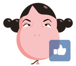 Sister Balloon sticker #11506546