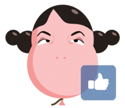 Sister Balloon sticker #11506546