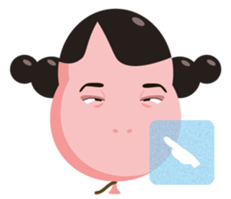 Sister Balloon sticker #11506547